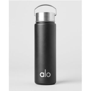 ALO Yoga Black Stainless Steel Water Bottle NWT